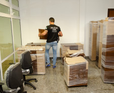 PCPR distribui mobiliários novos para delegacias no Estado
