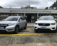 PCPR recupera dois veículos em Curitiba