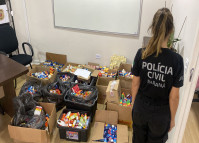 PCPR prende três pessoas em flagrante por falsificação de produto terapêutico ou medicinal em Curitiba