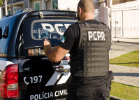 PCPR prende suspeito de envolvimento com diversos crimes em Clevelândia