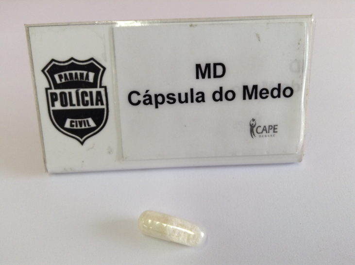 Amostra de cápsula do medo