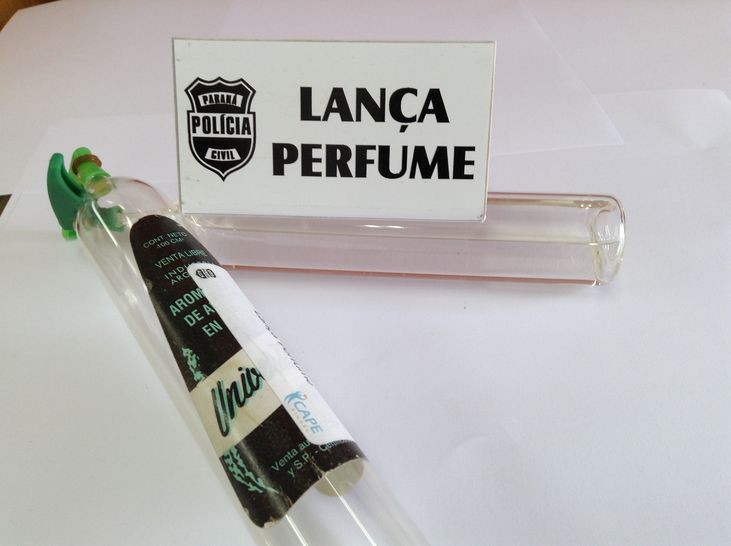 Amostra de lança perfume