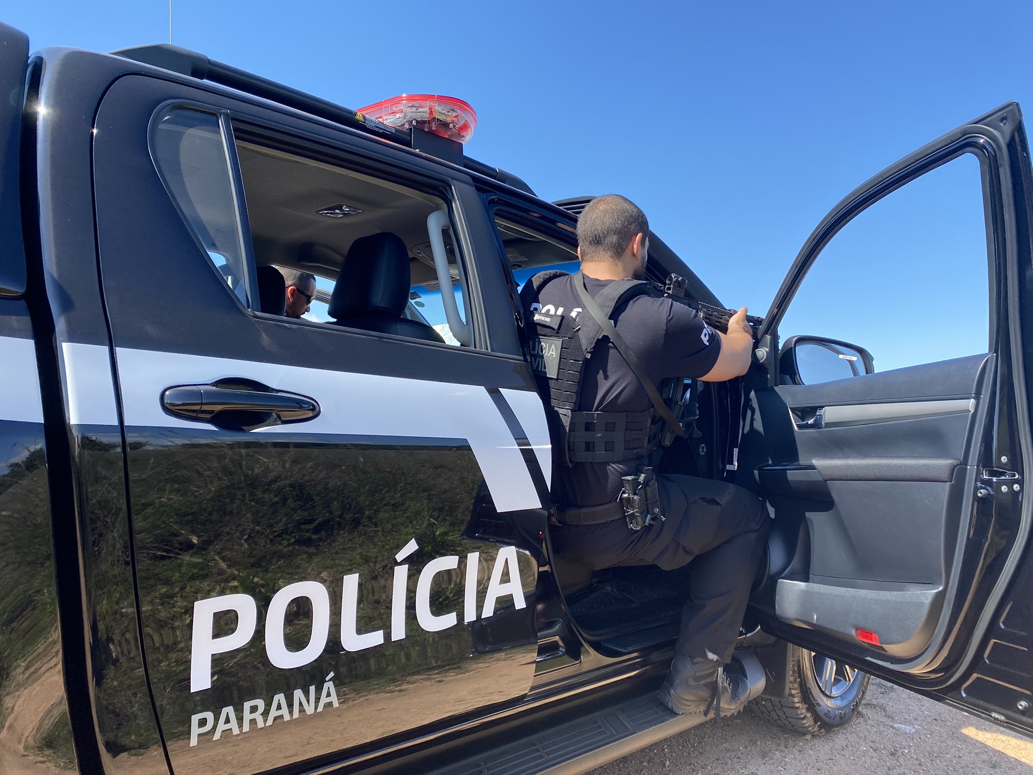 PCPR prende suspeito de duplo homicídio ocorrido em Curitiba