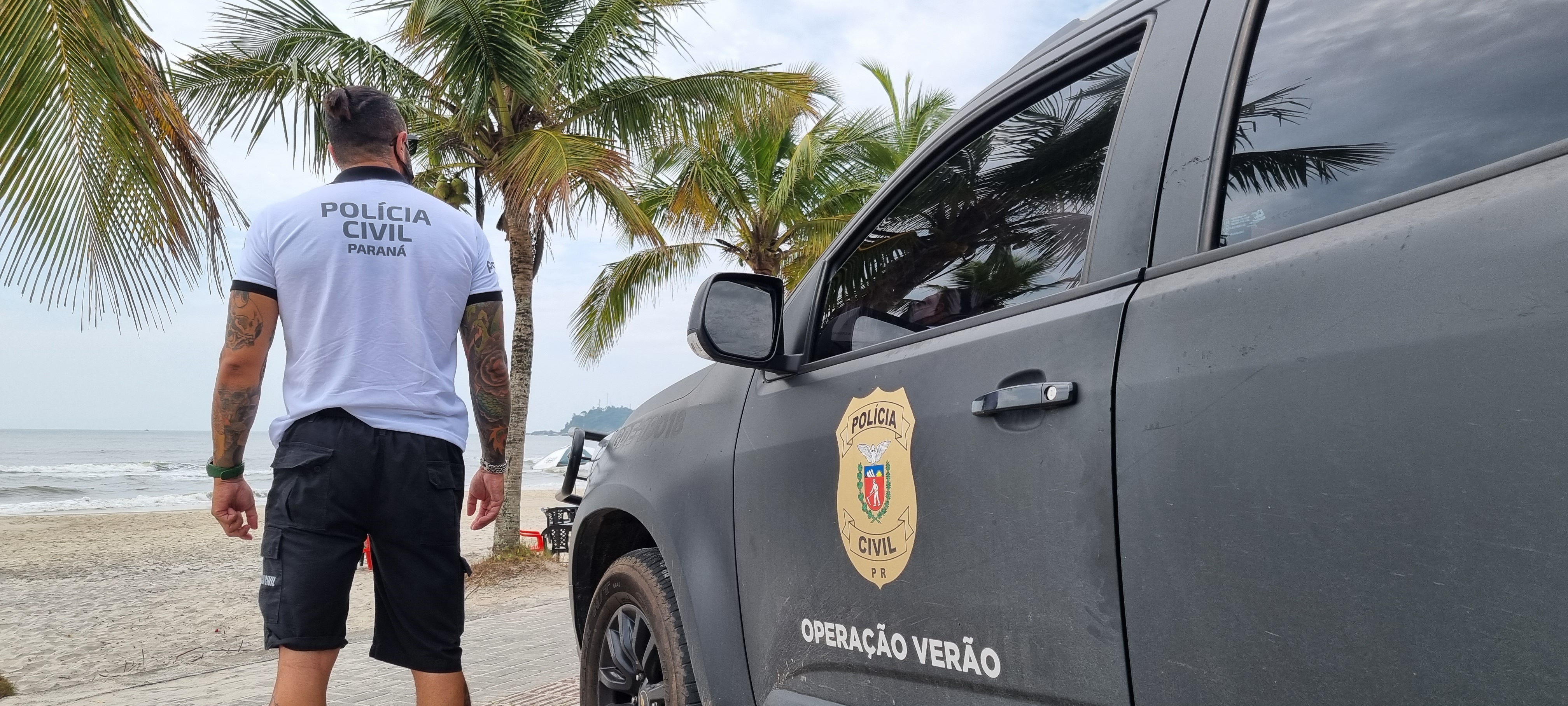 PCPR prende em flagrante homem por furtos em Guaratuba
