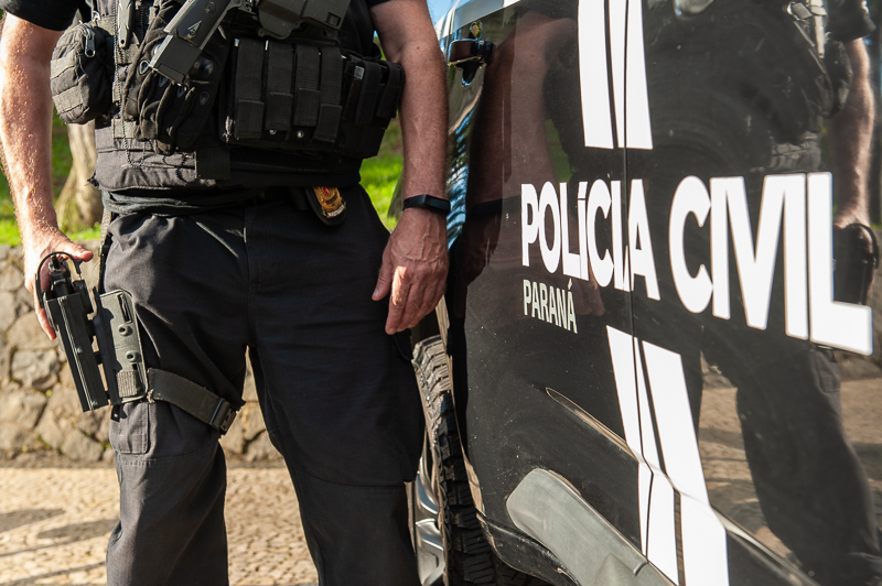 PCPR prende suspeito de homicídio em Curitiba