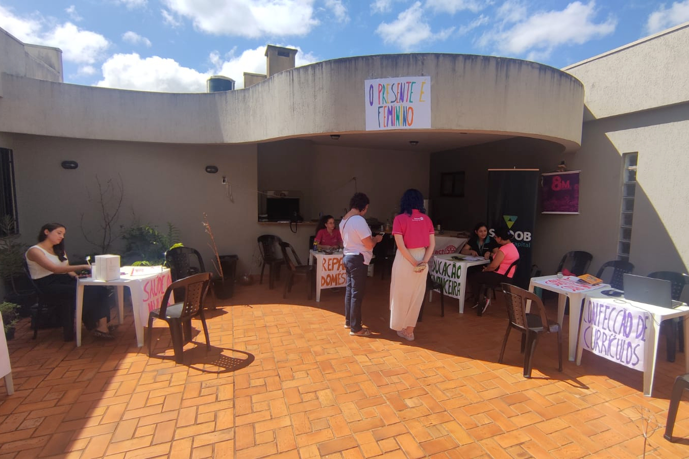 PCPR realiza dia de oficinas em homenagem ao Dia das Mulheres