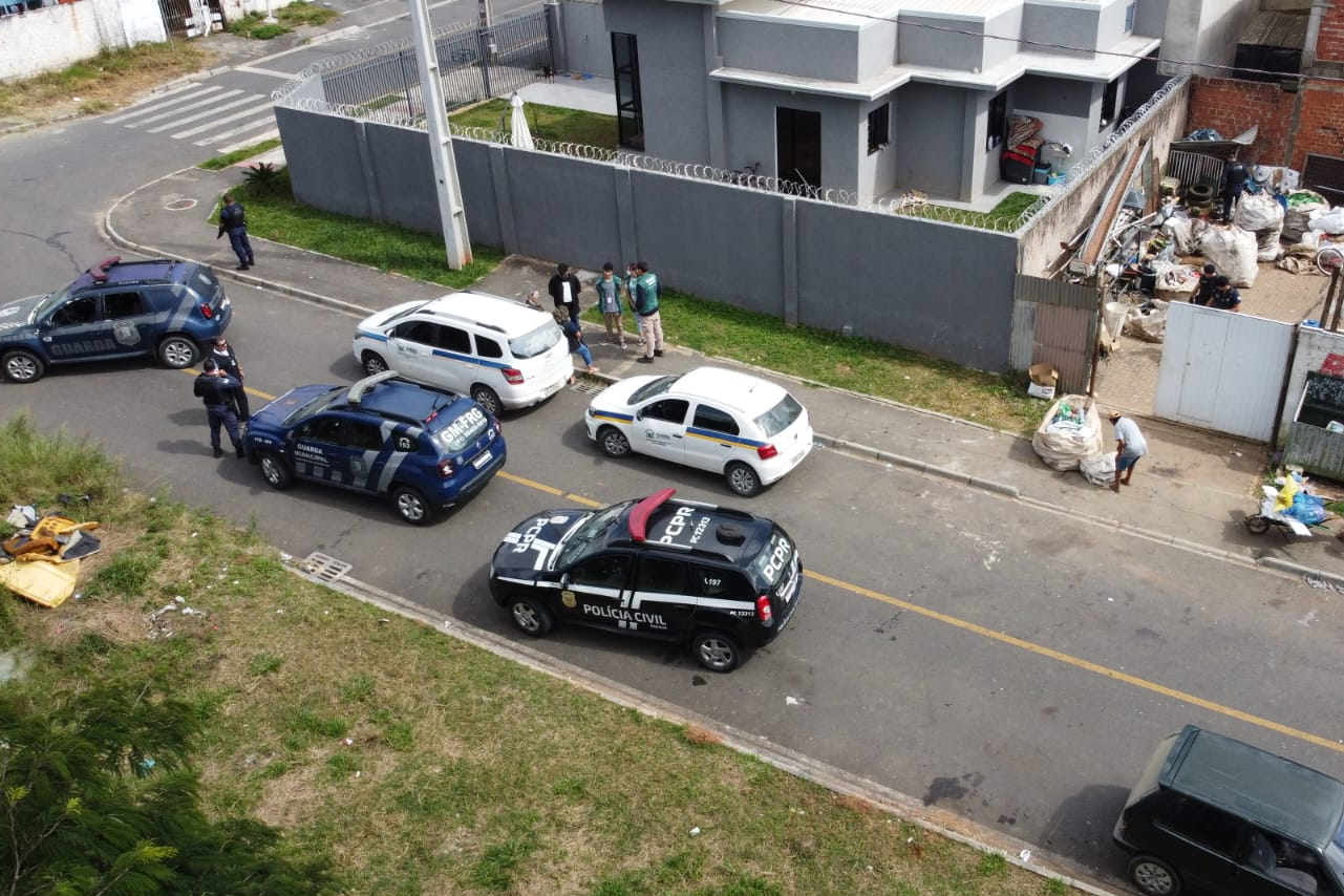PCPR deflagra operação de fiscalização contra furtos de cabos em Fazenda Rio Grande