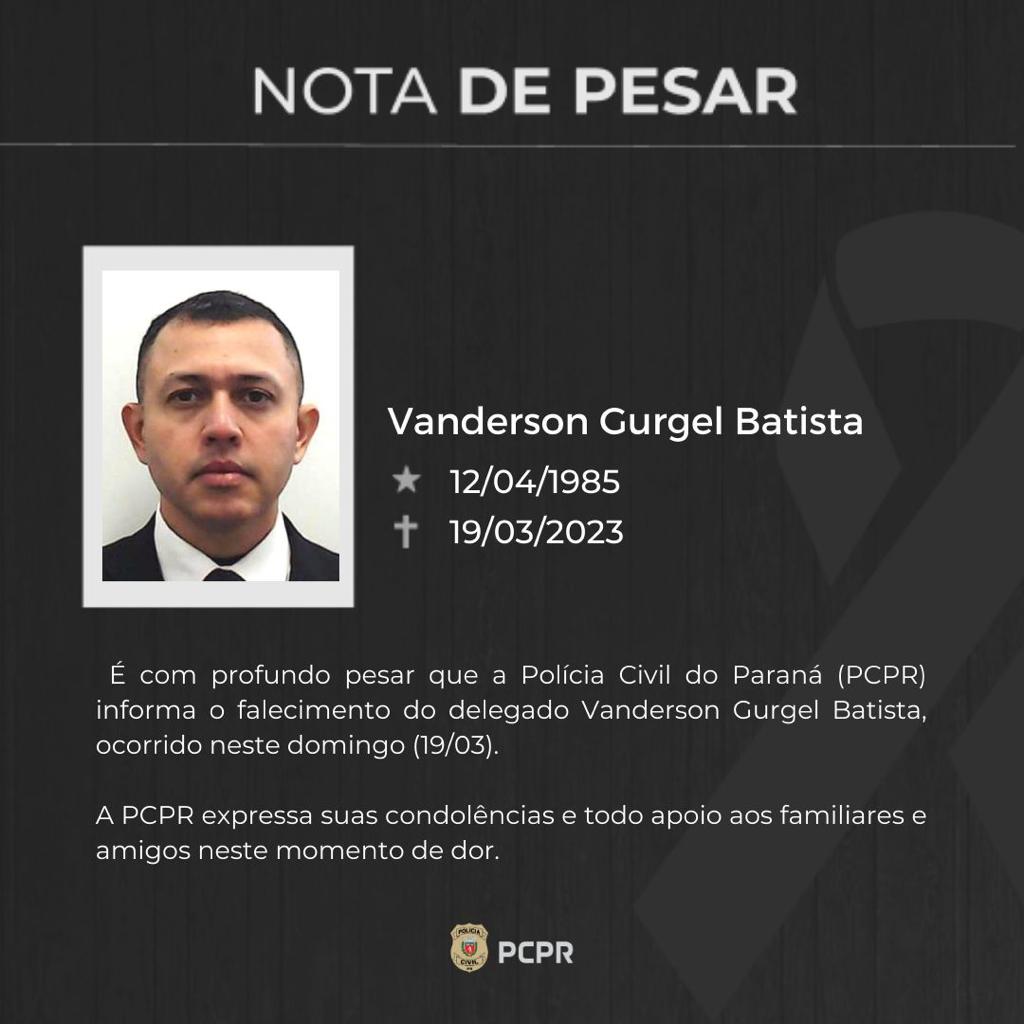 NOTA DE PESAR