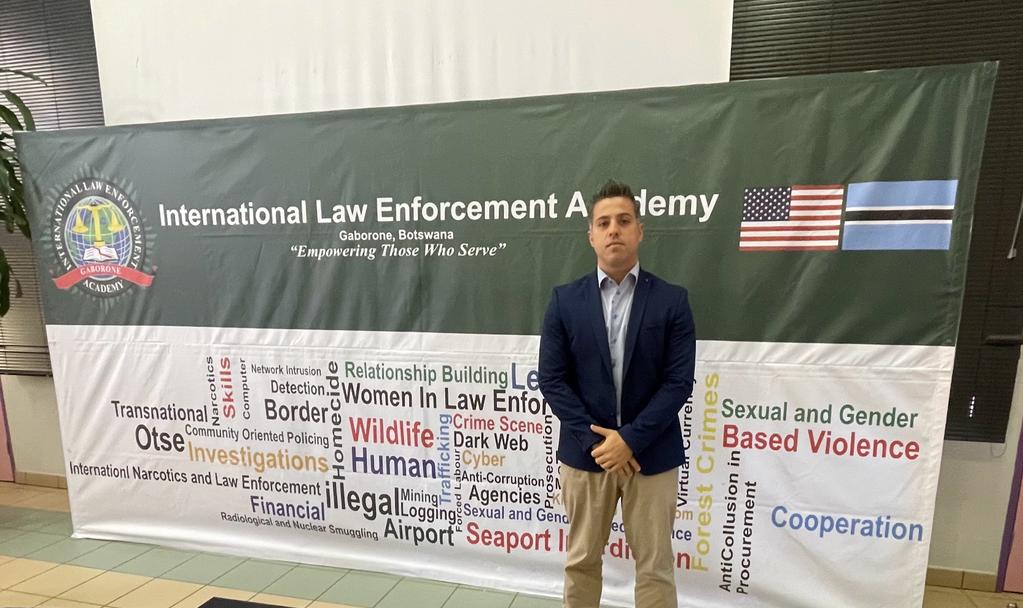 Delegado da PCPR participa de curso de Processamento de Crimes Ambientais em Botswana