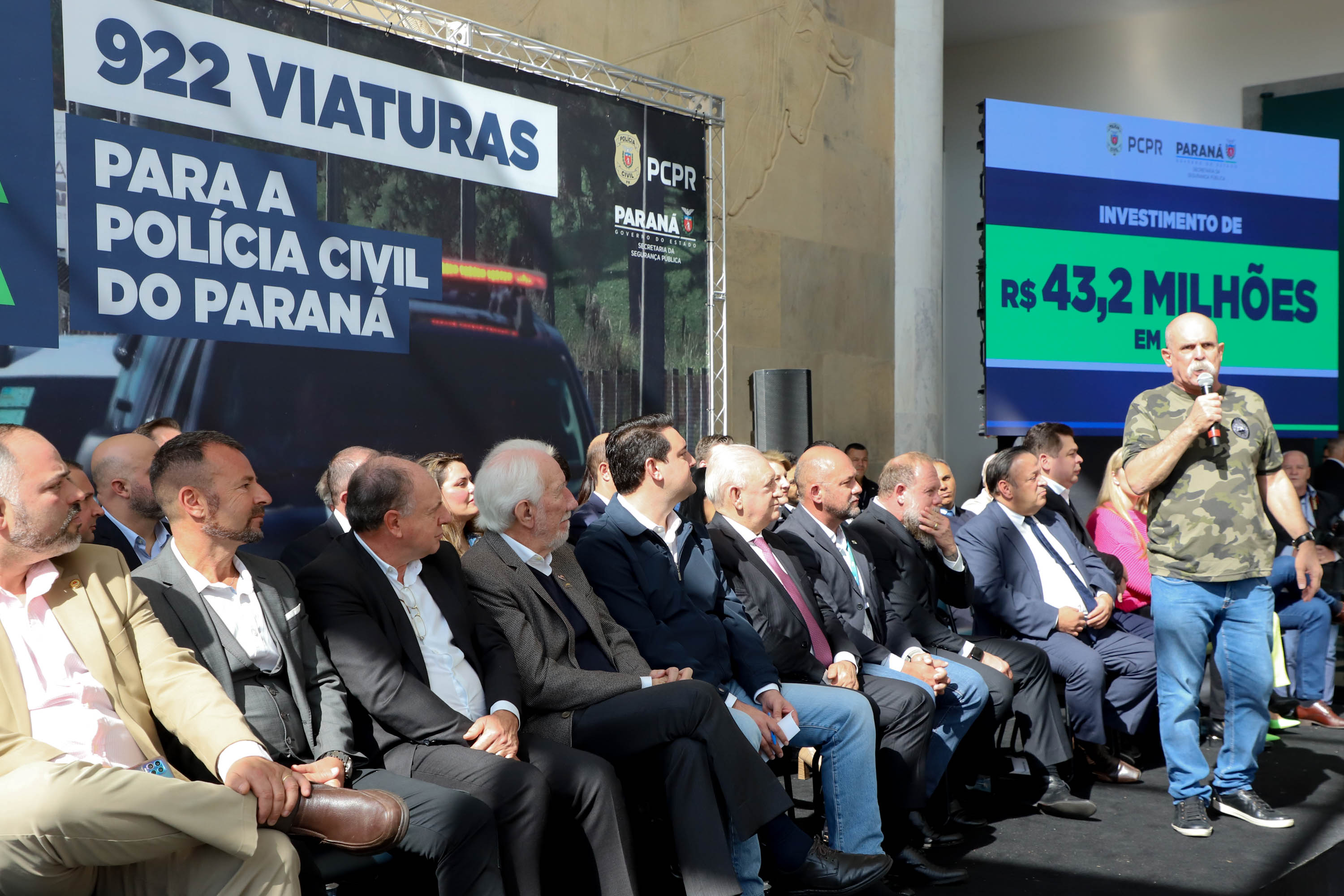 Com 922 novas viaturas, Polícia Civil do Paraná terá maior renovação de frota da história