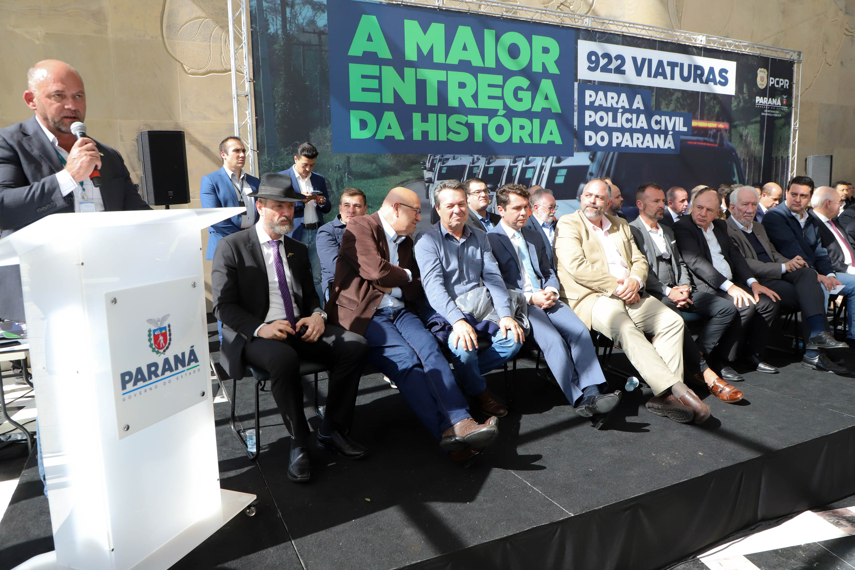 Com 922 novas viaturas, Polícia Civil do Paraná terá maior renovação de frota da história