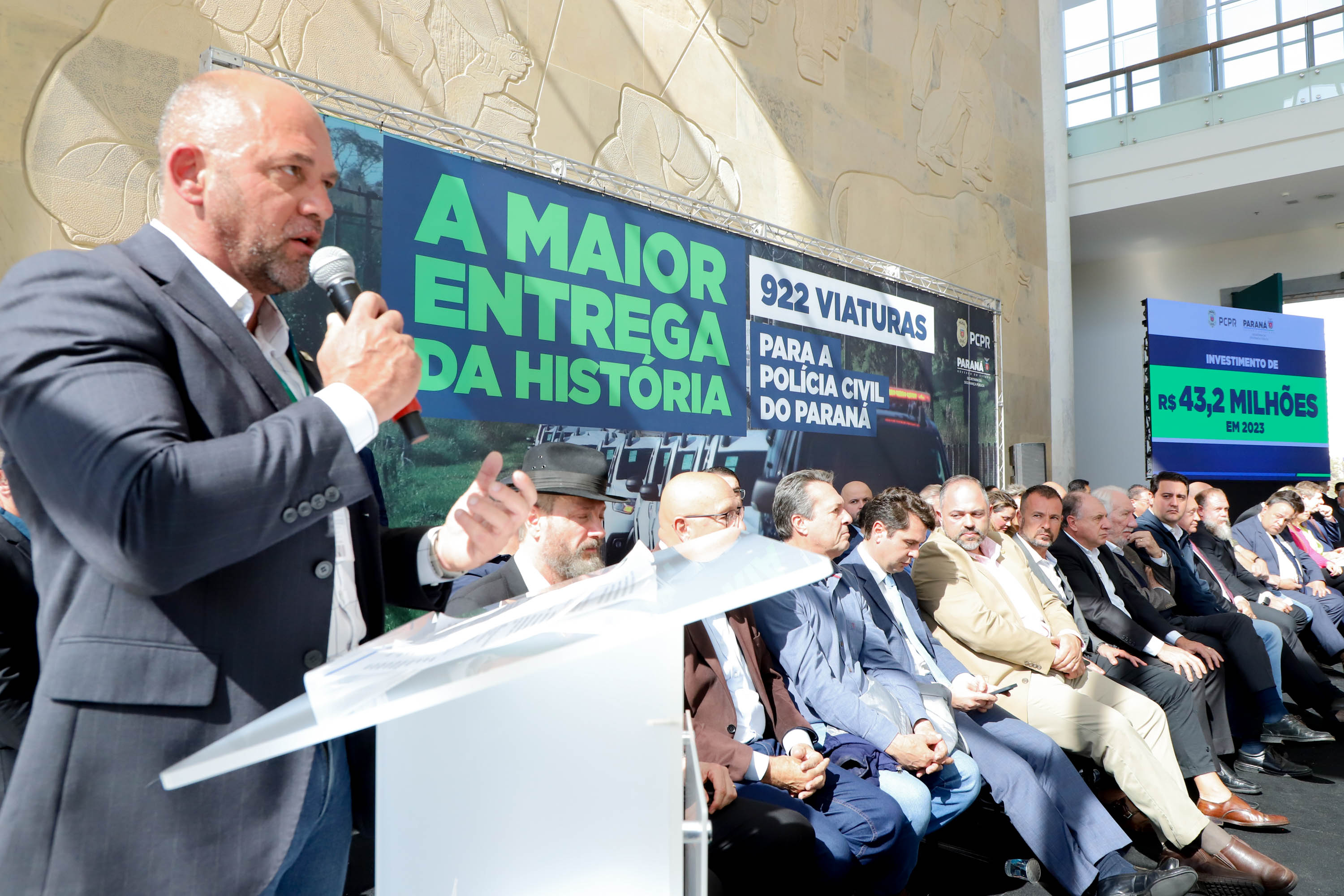 Com 922 novas viaturas, Polícia Civil do Paraná terá maior renovação de frota da história