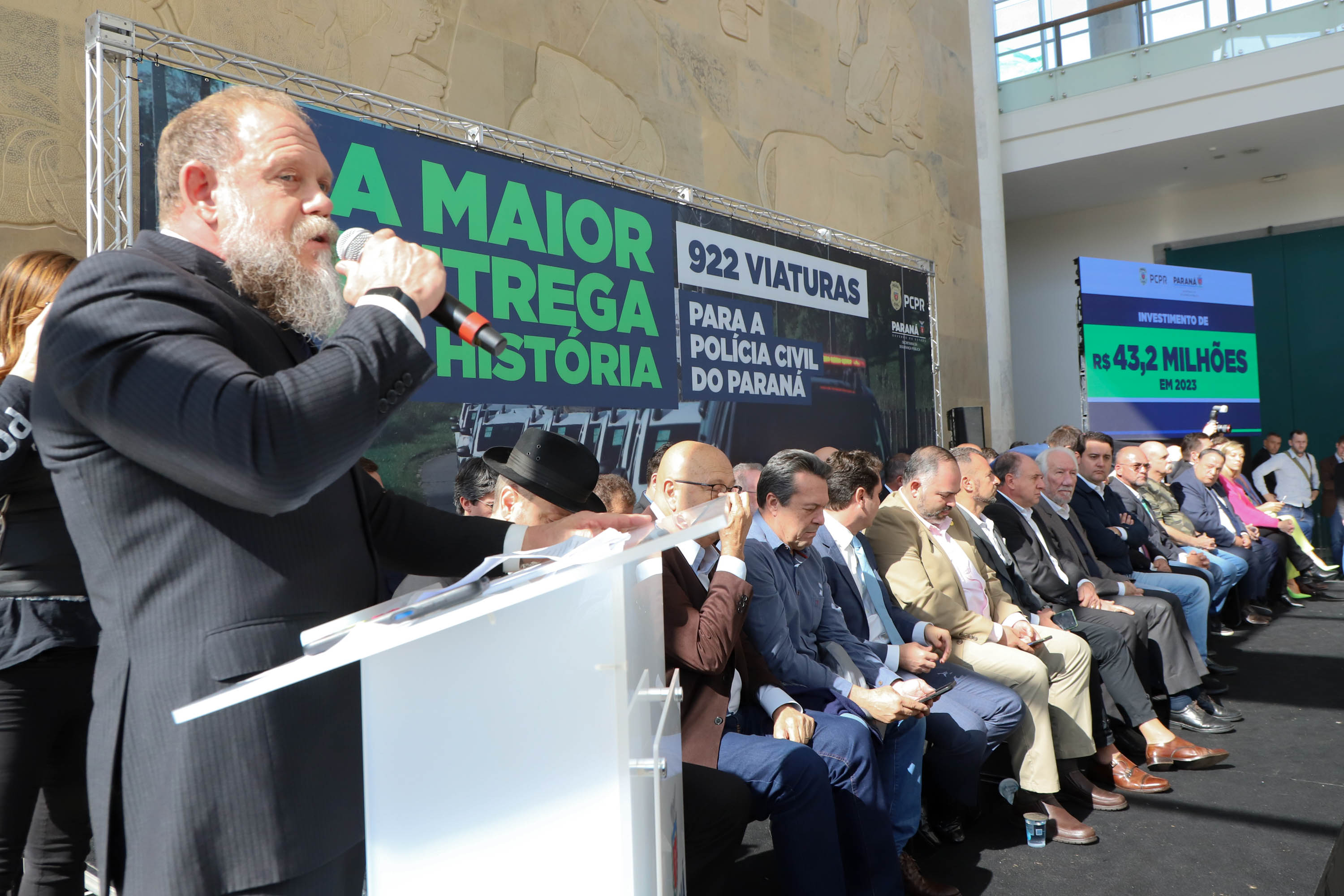 Com 922 novas viaturas, Polícia Civil do Paraná terá maior renovação de frota da história