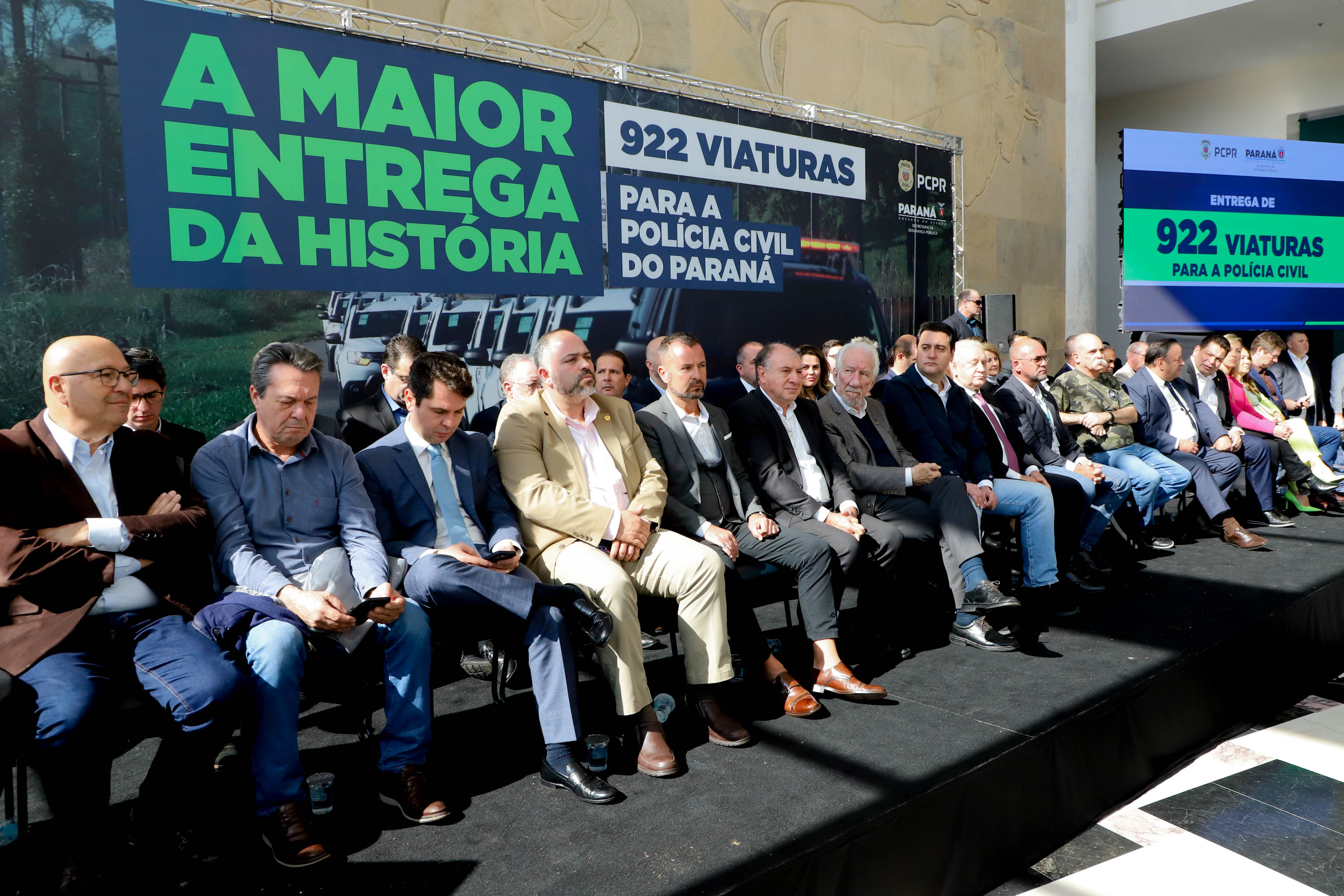 Com 922 novas viaturas, Polícia Civil do Paraná terá maior renovação de frota da história