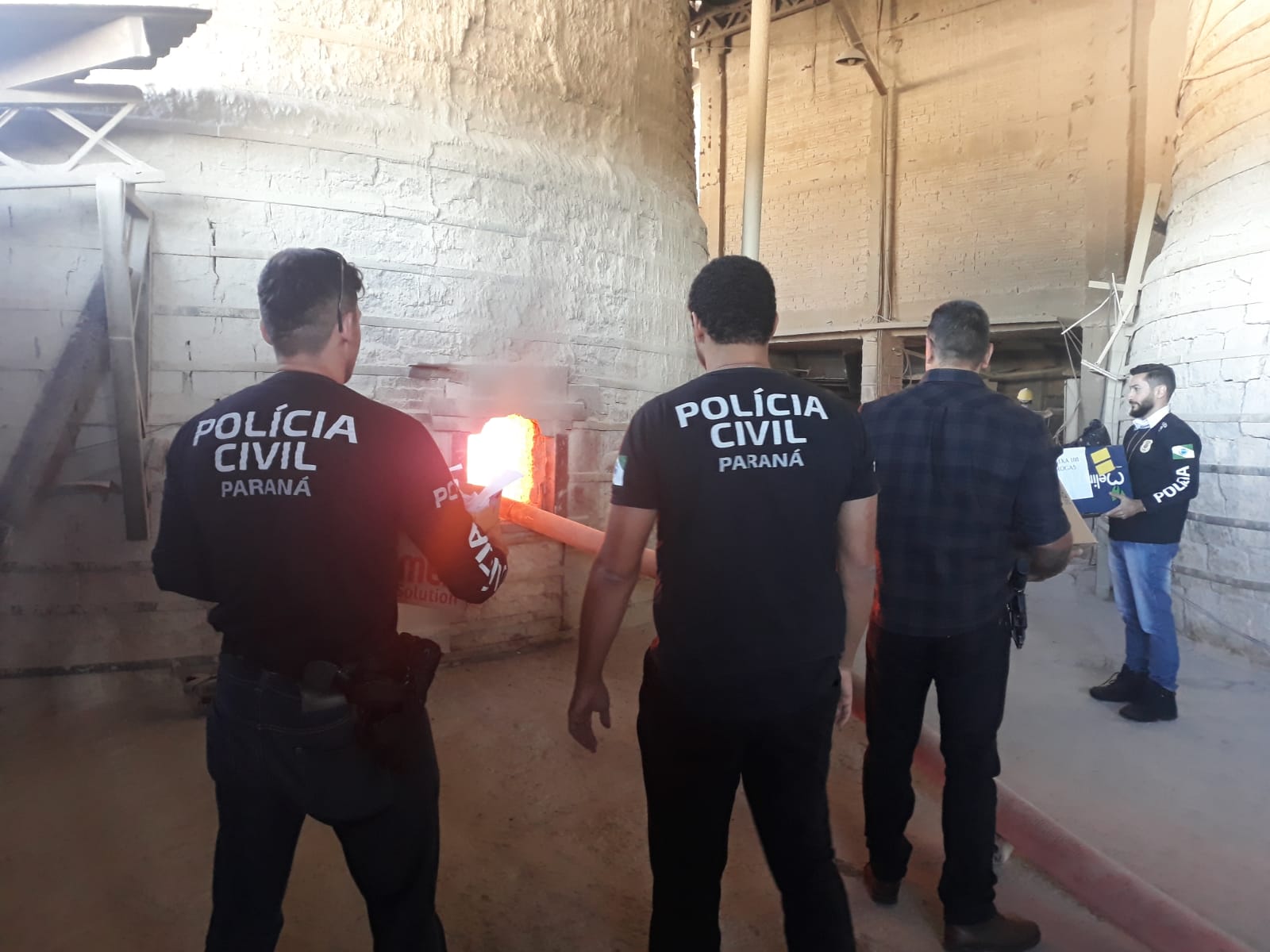 PCPR incinera 86,9 quilos de drogas em Colombo