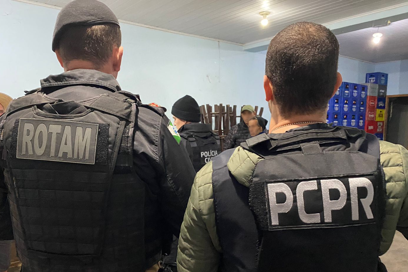 PCPR e PMPR deflagram operação de saturação com foco no combate a homicídios em Almirante Tamandaré
