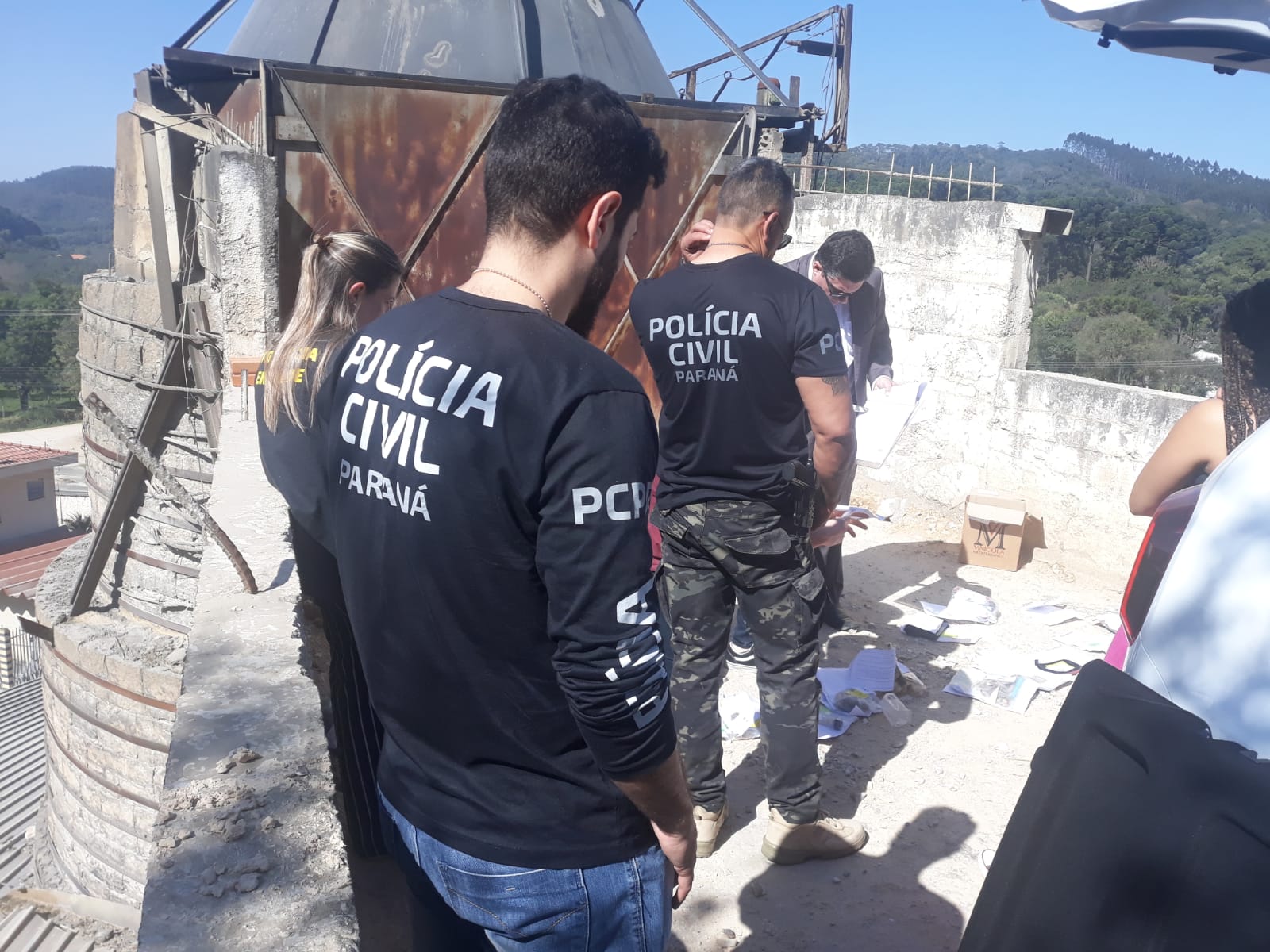 PCPR incinera 43 quilos de drogas apreendidas em Colombo