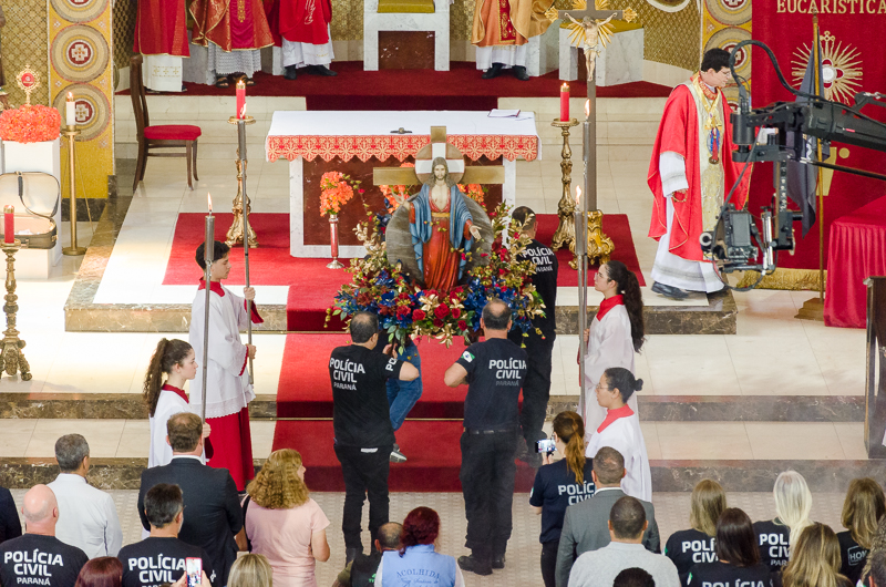 PCPR participa de missa em alusão aos 170 anos da instituição