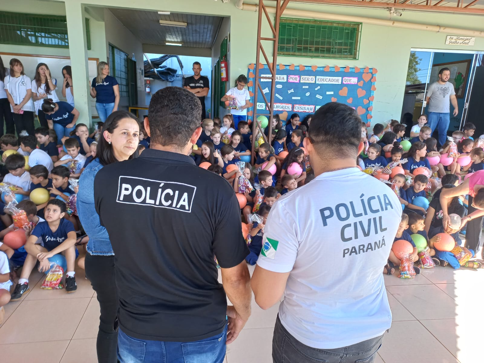 PCPR realiza doação de kits para 500 crianças em Quedas do Iguaçu