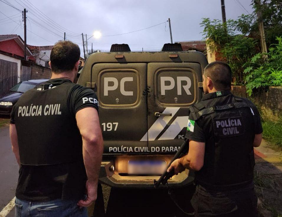 PCPR prende duas pessoas em flagrante em Jaguariaíva