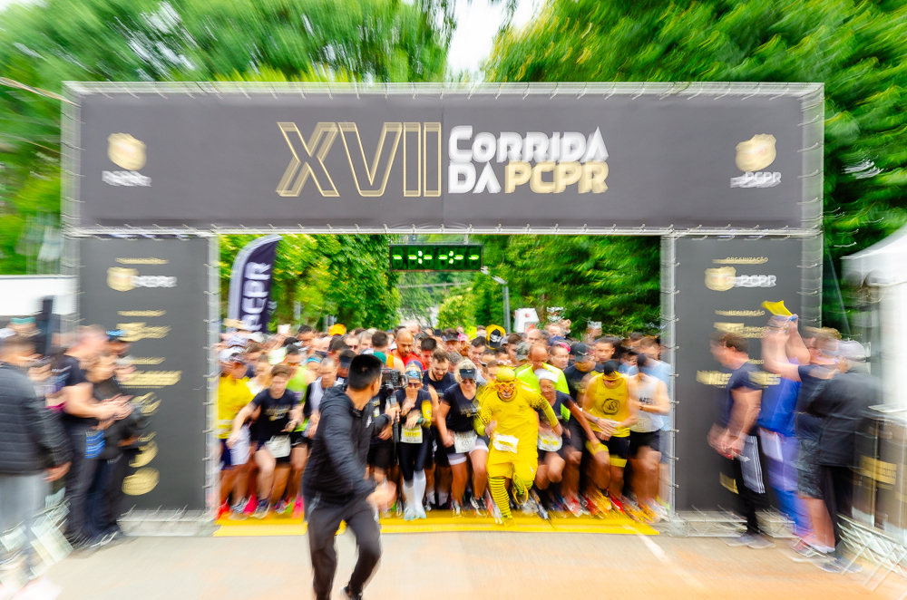 Mais de mil pessoas participam da 17ª Corrida da PCPR
