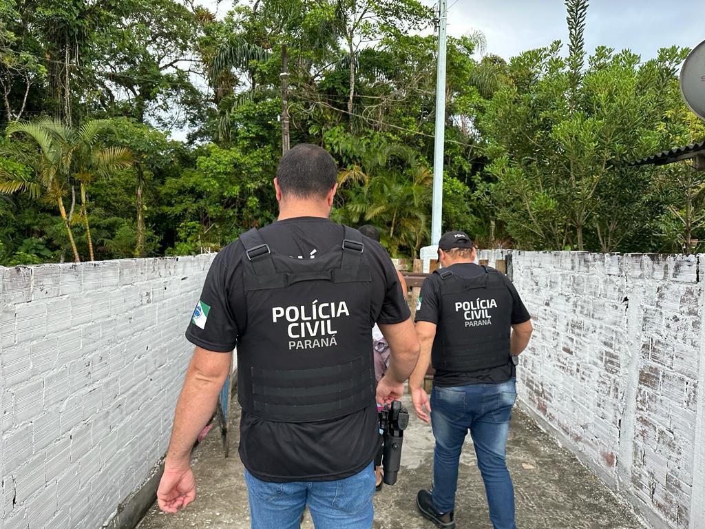 PCPR e PCSC prendem condenado por roubo e furto ocorridos em Pontal do Paraná