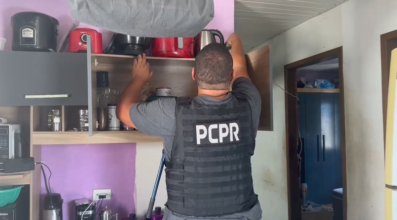 PCPR prende quatro pessoas em operação deflagrada em Antonina