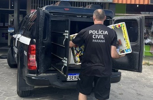 PCPR apreende máquinas caça-níqueis em Pontal do Paraná