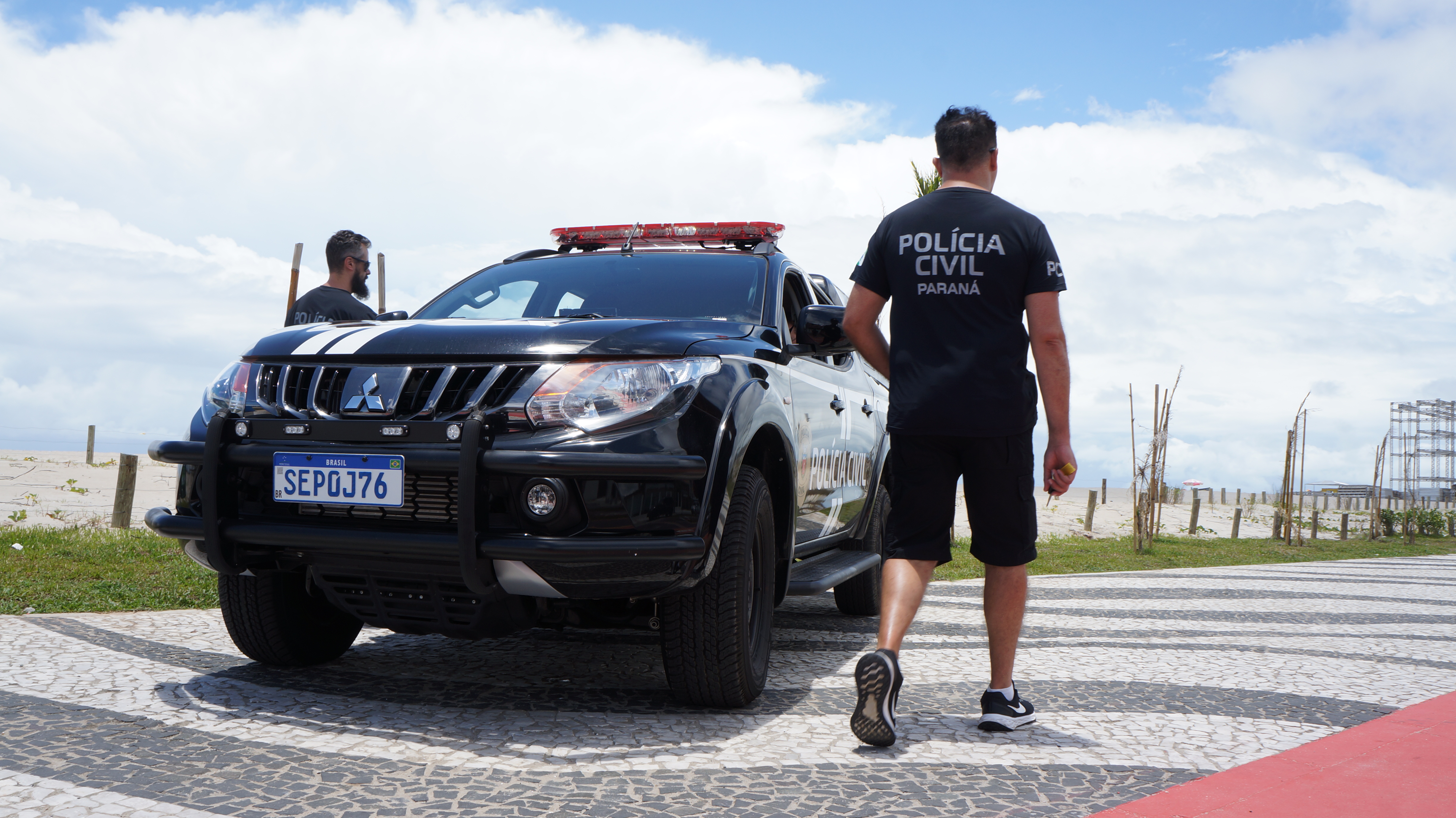 PCPR orienta população para cuidado com golpe da troca do cartão durante shows no Litoral