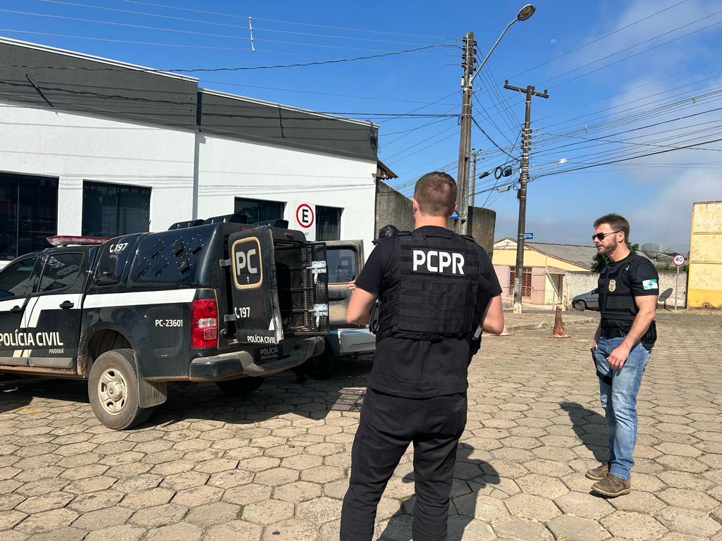 PCPR e PMPR prendem homem por homicídio Piraí do Sul