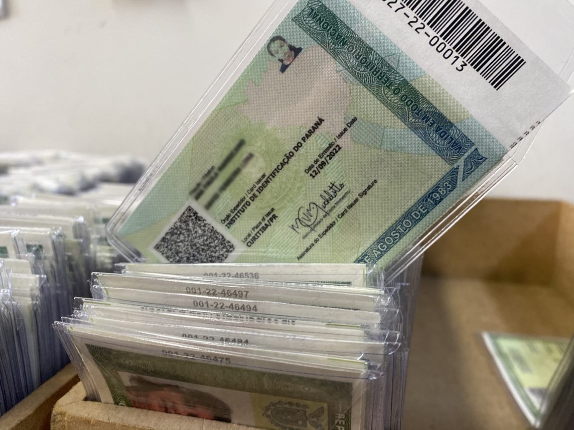 PCPR emite mais de 984 mil de carteiras de identidade em 2023