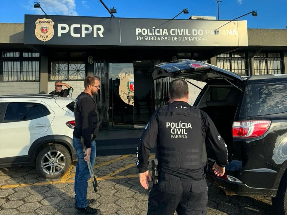 PCPR prende homem por homicídio ocorrido em Guarapuava
