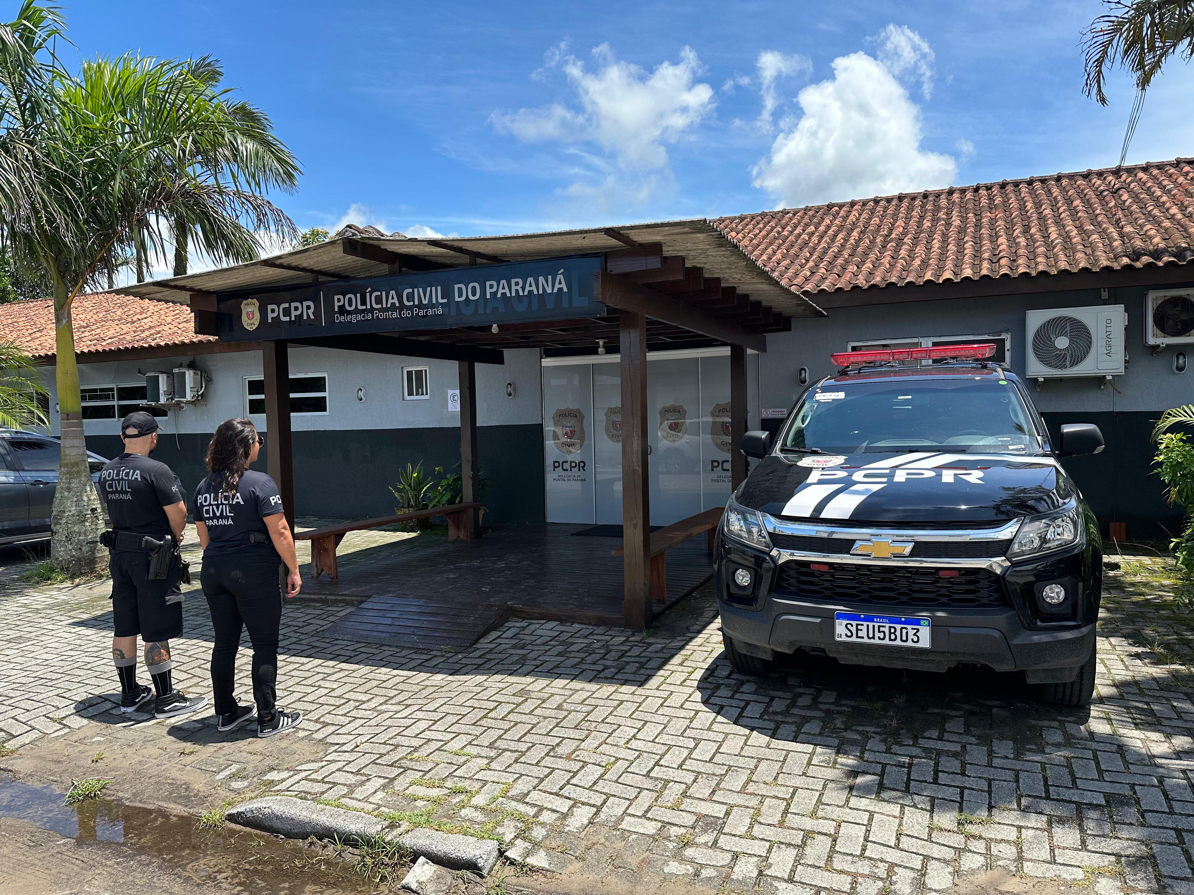 PCPR prende em flagrante casal suspeito de praticar furto à residência em Pontal do Paraná