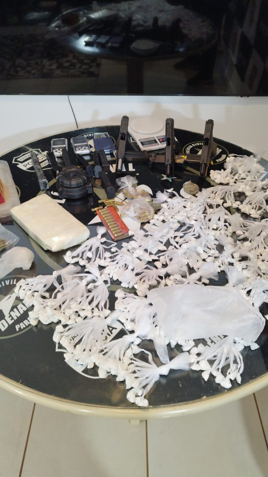 PCPR deflagra operação contra tráfico de drogas em Cambé