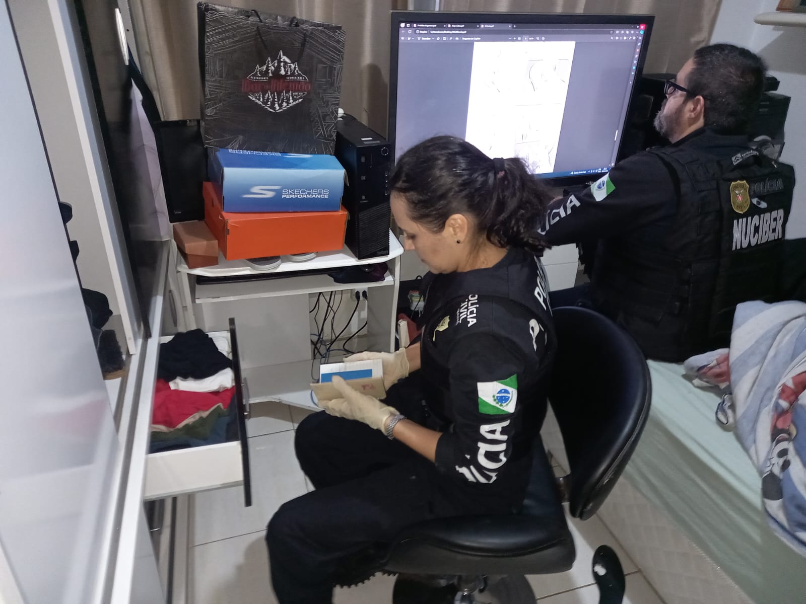 PCPR prende duas pessoas em operação contra pedofilia