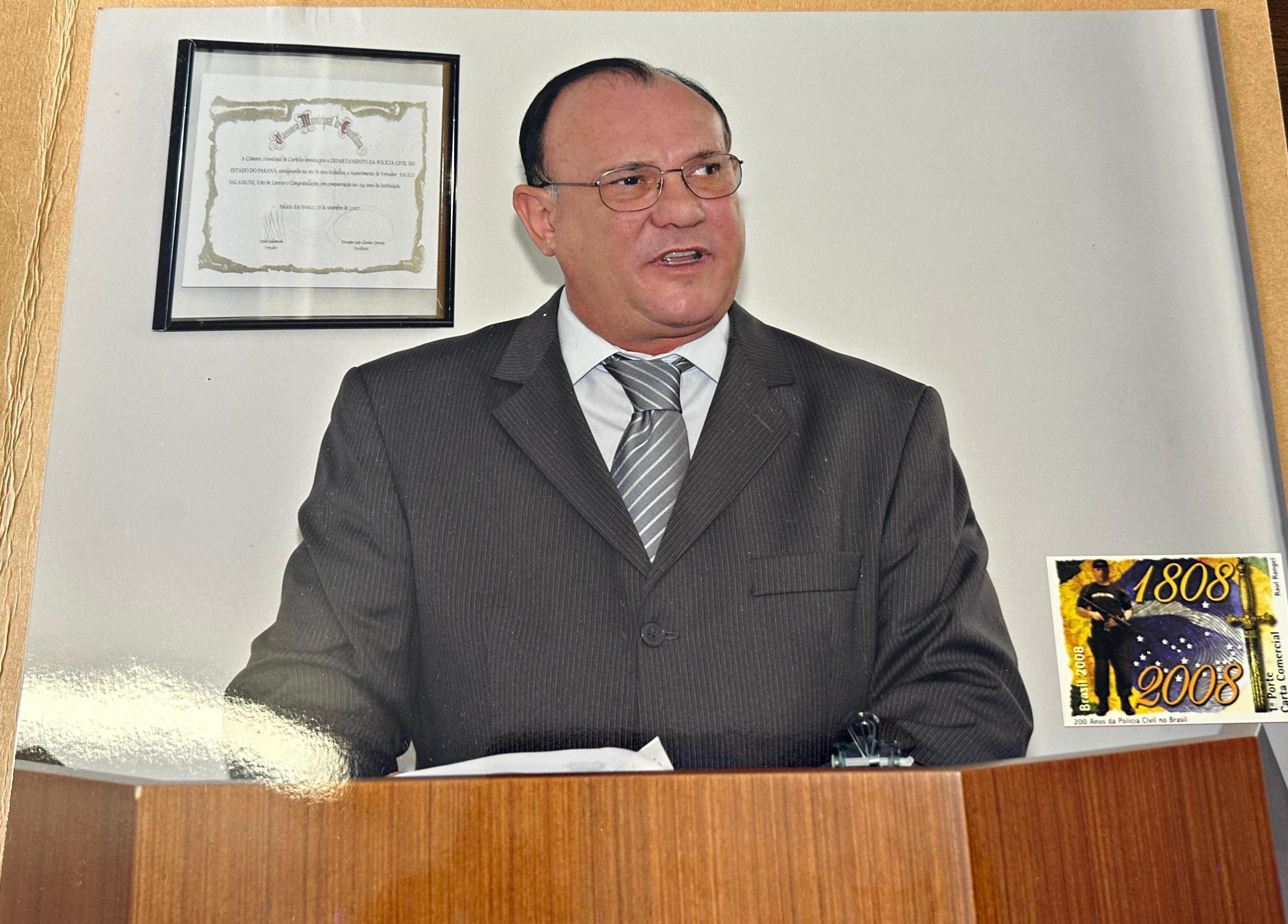 Delegado da PCPR comemora 75 anos de idade e encerra carreira policial de quatro décadas