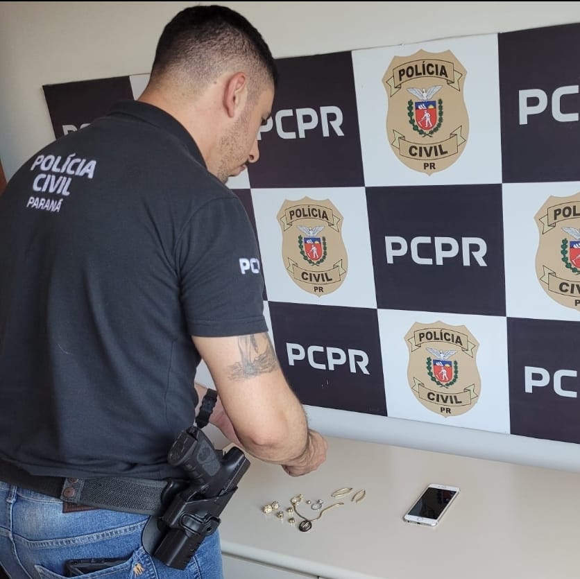 PCPR e PMPR prendem suspeito de roubo ocorrido em Carlópolis