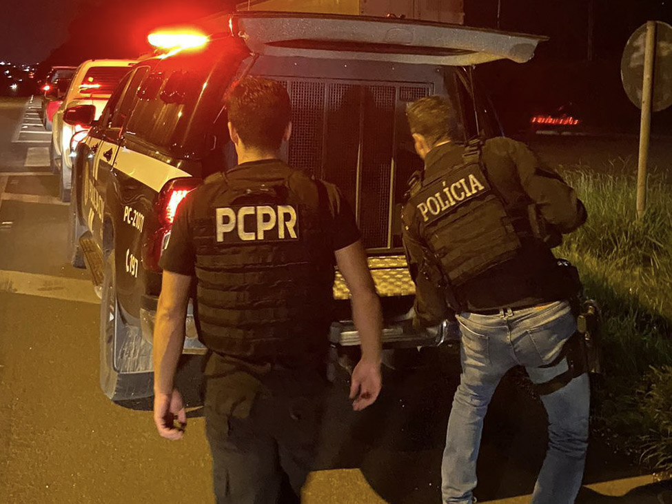 PCPR prende em flagrante duas pessoas por tráfico de drogas em Castro