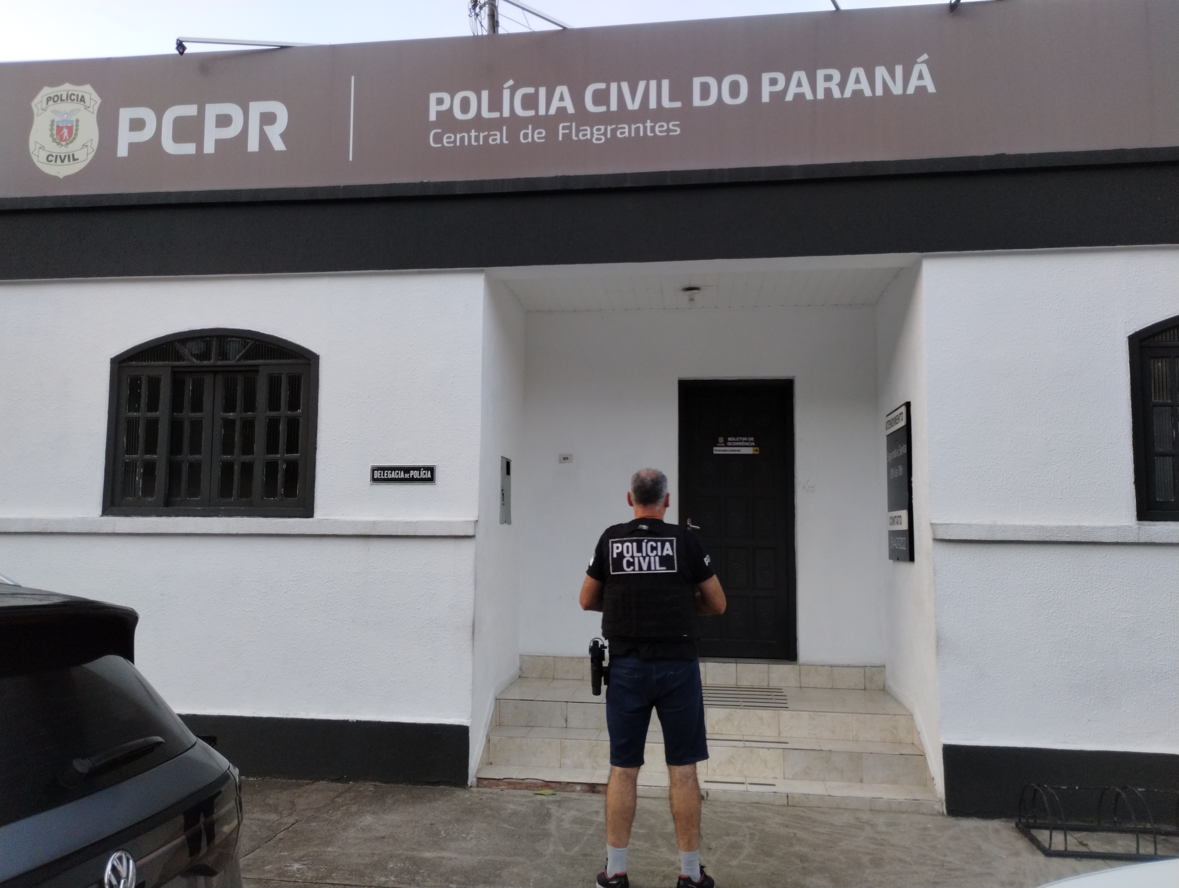 PCPR prende homem por incêndio em Guaratuba