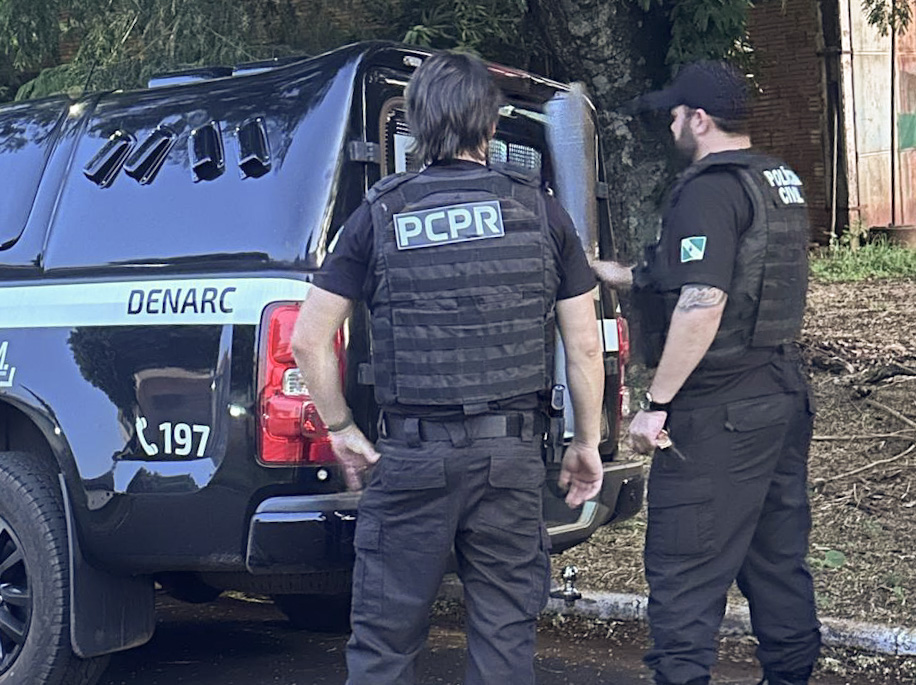 PCPR e PMPR prendem cinco homens por tráfico de drogas no Oeste do Estado