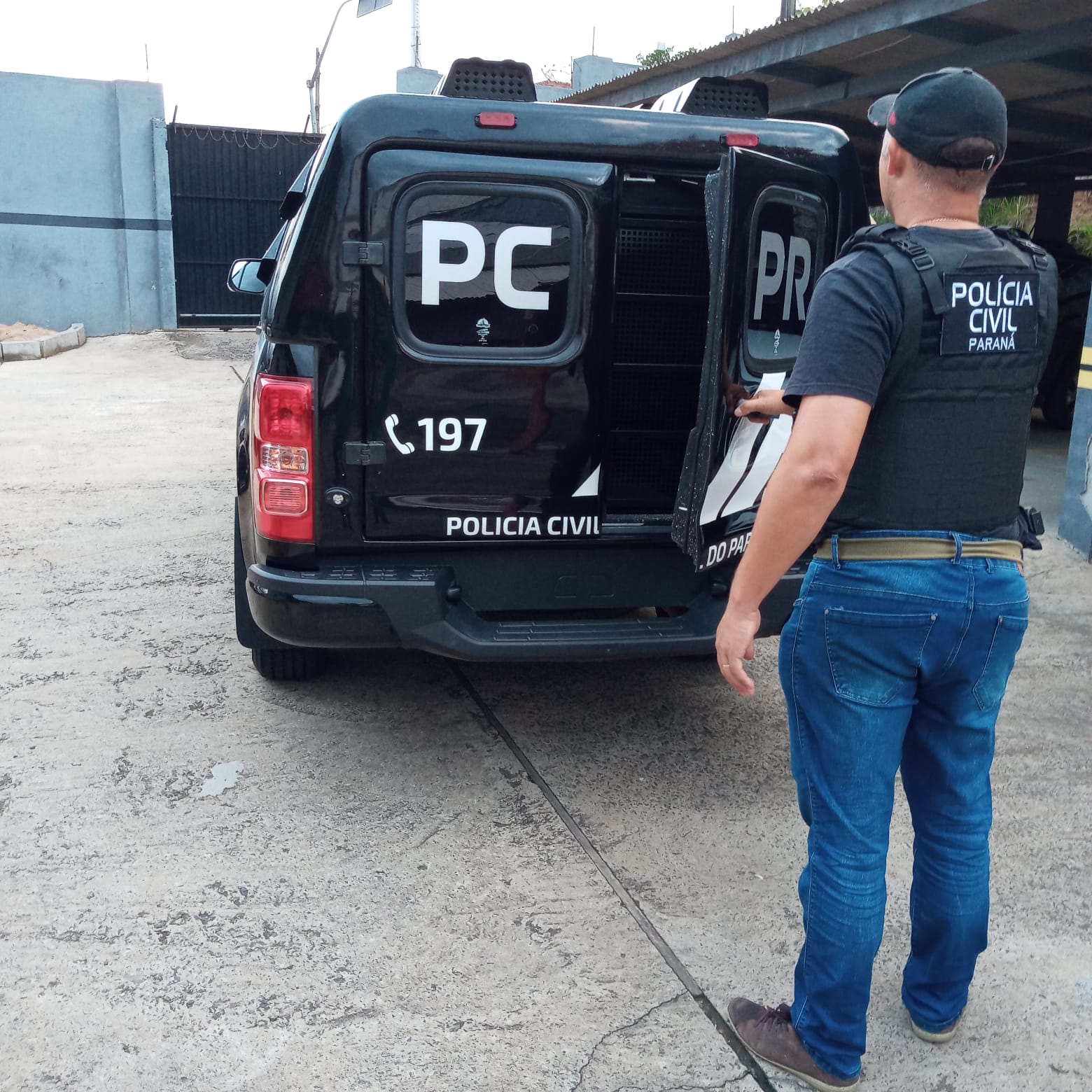 PCPR prende homem por descumprimento de medida protetiva e ameaça em Irati