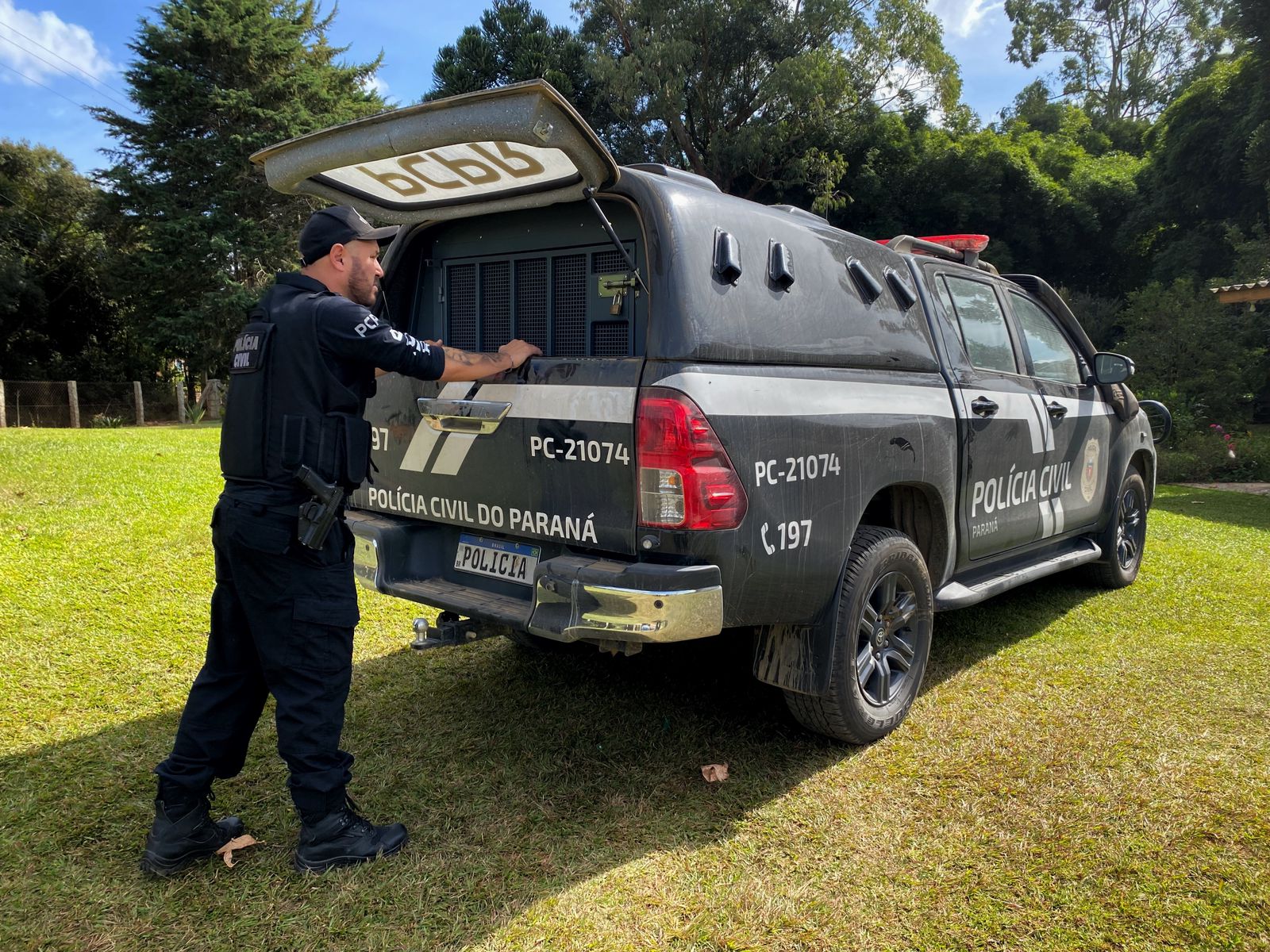 PCPR prende homem por estupro de vulnerável contra o enteado em Palmeira