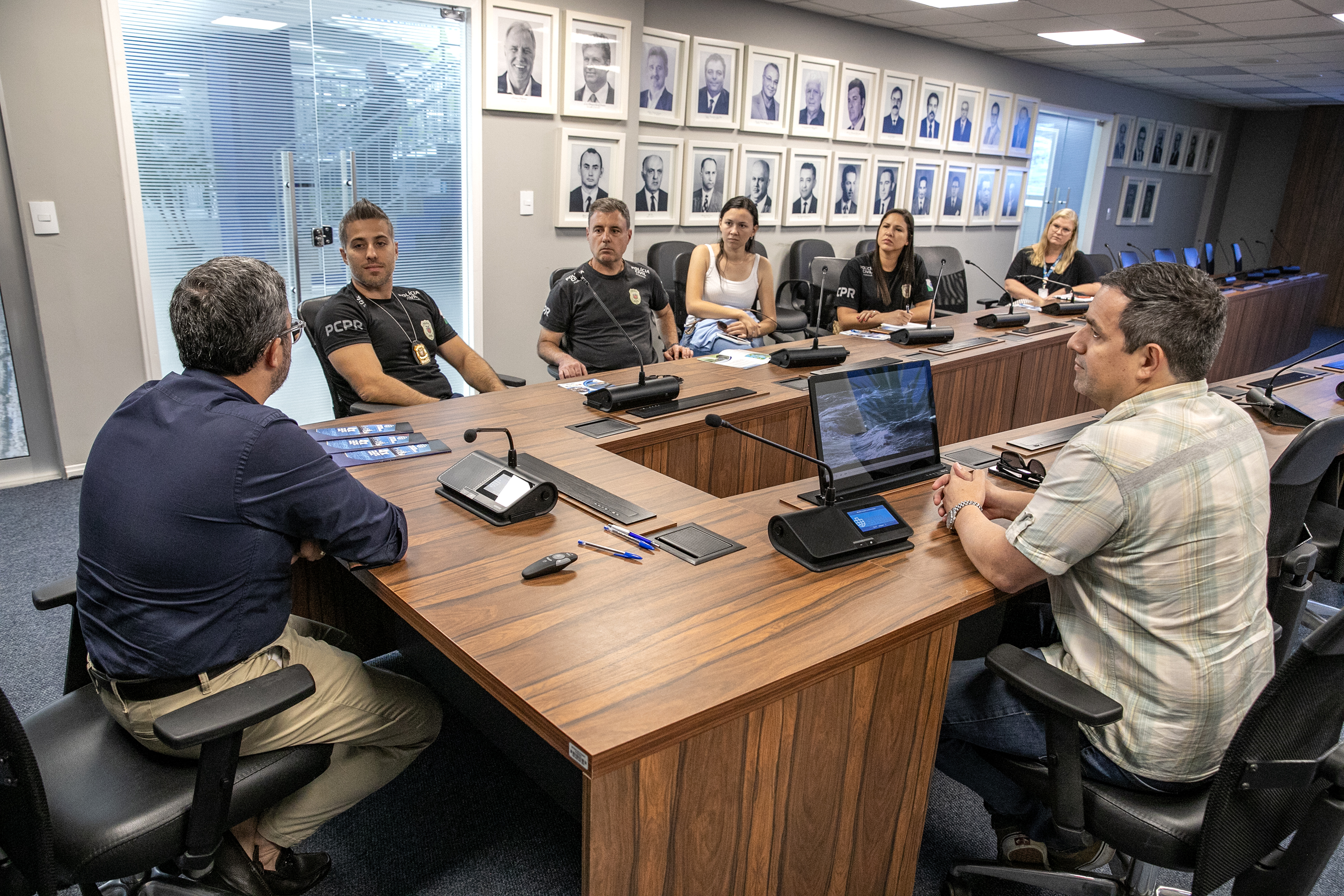 Equipe da DPMA visita Porto de Paranaguá