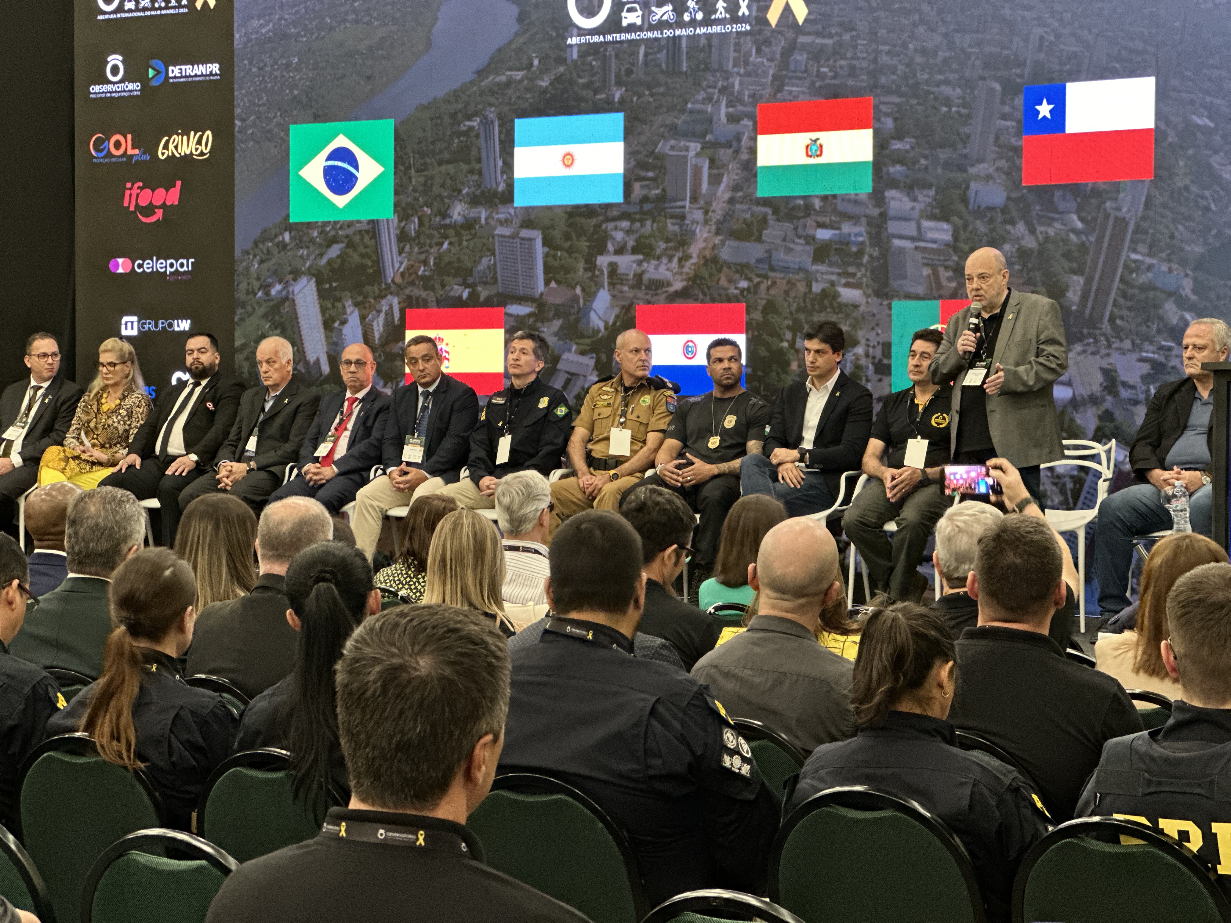 PCPR participa de seminário internacional sobre mobilidade em alusão ao Maio Amarelo