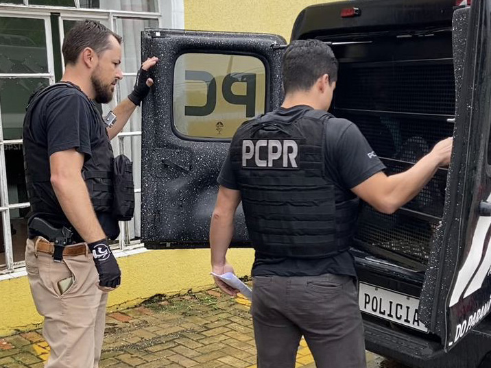 PCPR prende suspeito de participação em homicídio ocorrido em Carambeí