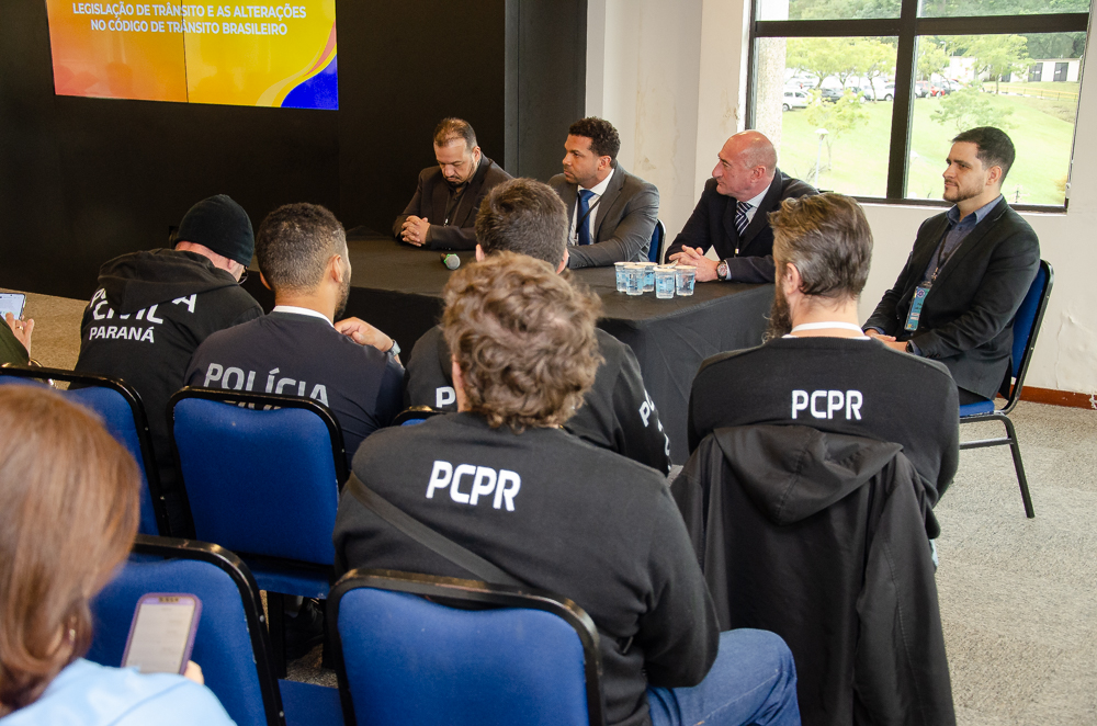 PCPR participa de Fórum Nacional de Segurança Pública, Defesa Civil e Trânsito em Curitiba