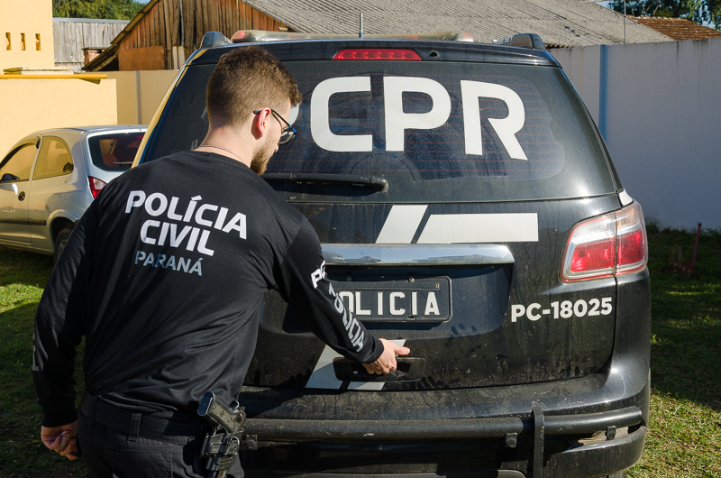 PCPR e PMPR apreendem arma de fogo em São Jorge do Oeste