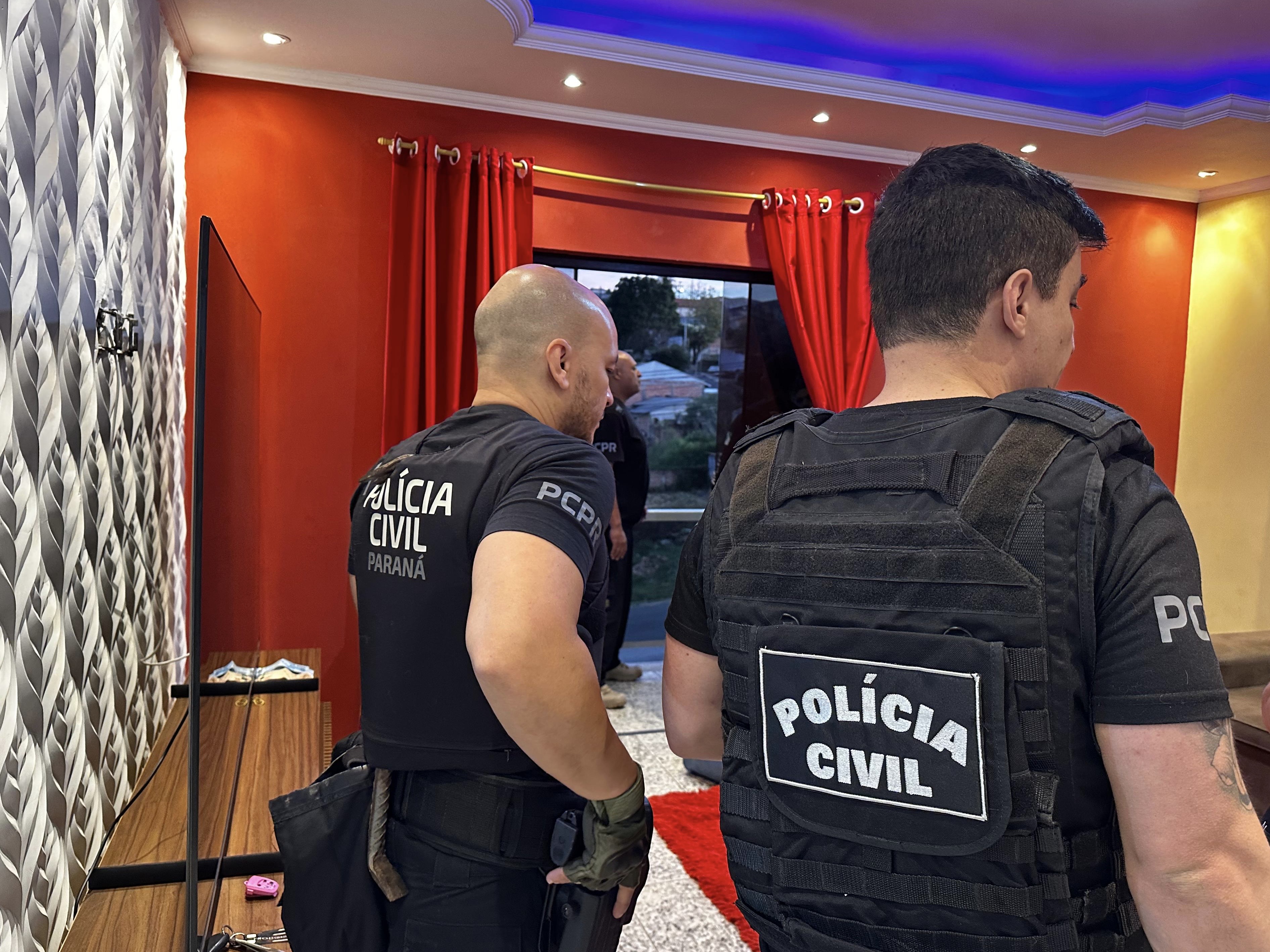 PCPR prende dois integrantes de associação criminosa envolvida em jogos de azar online