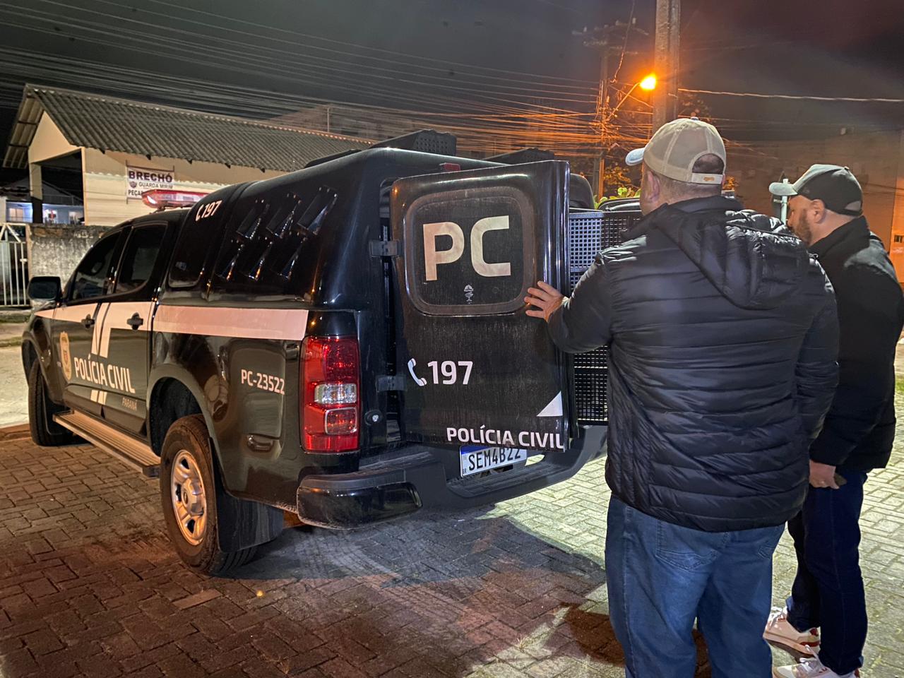 PCPR e PMPR prendem foragidos por diversos crimes em Pontal do Paraná