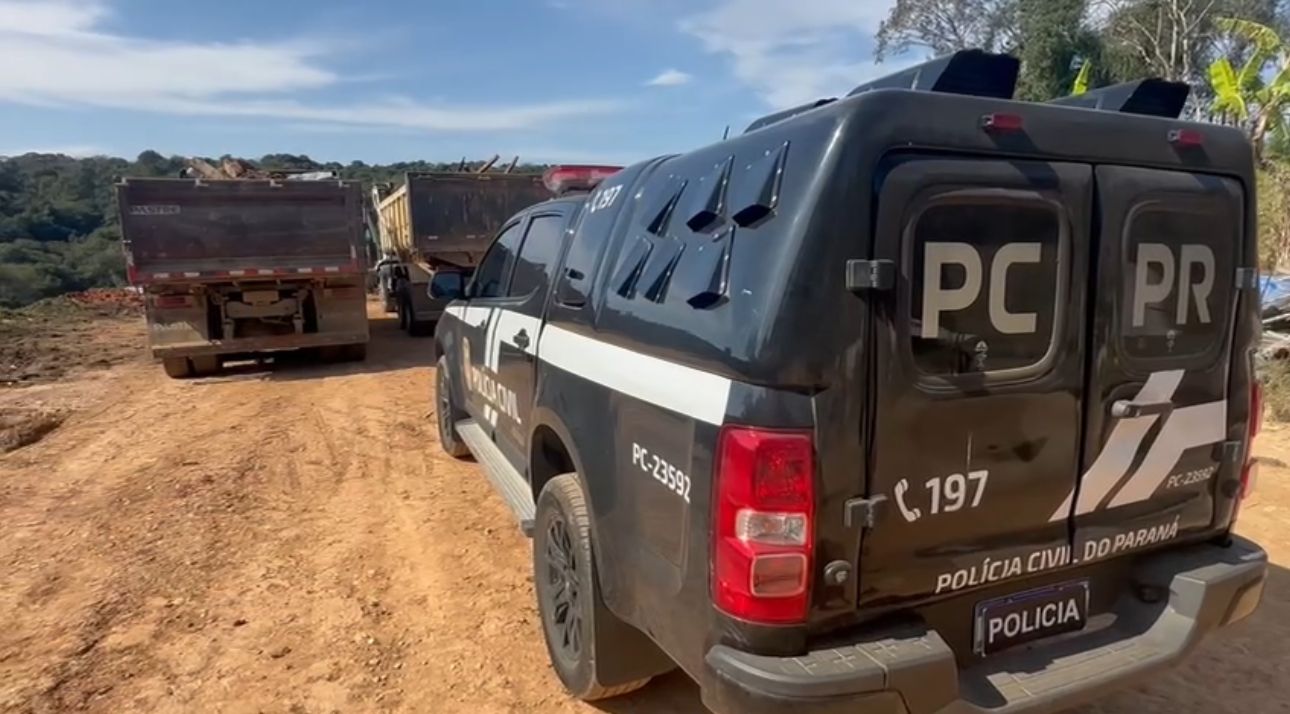 PCPR prende três pessoas por crimes ambientais em Campo Magro
